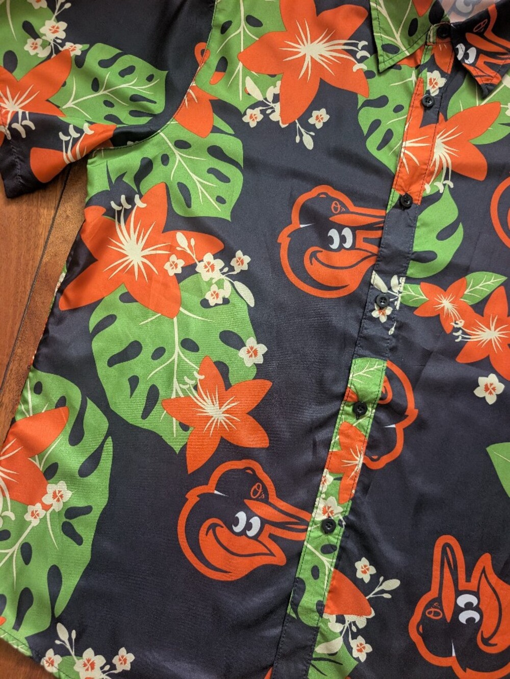Baltimore Orioles 2021 Hawaiian Shirt (OS) - Picture 3 of 6